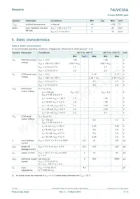 74LVC30ABQX Datasheet Page 5