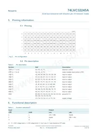 74LVC32245AEC Datenblatt Seite 4