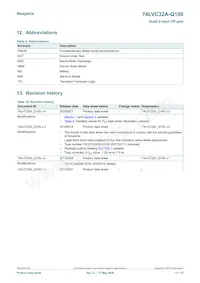 74LVC32ADB-Q100J Datasheet Page 11