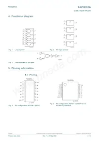 74LVC32APW/AUJ Datasheet Page 2