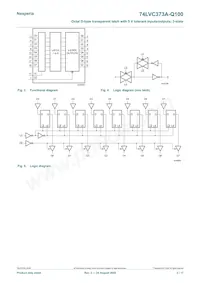 74LVC373ADB-Q100J Datasheet Page 3