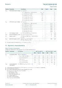 74LVC3G04DC-Q100H Datasheet Page 5