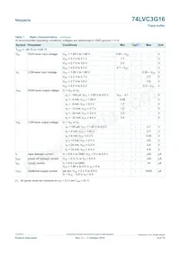 74LVC3G16DPH Datasheet Page 6