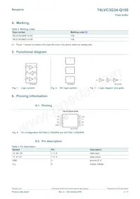 74LVC3G34DC-Q100H Datasheet Page 2