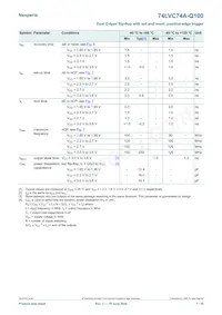 74LVC74AD-Q100J Datasheet Page 7