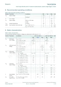 74LVC823AD Datasheet Page 6