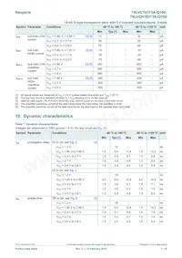 74LVCH16373ADGG-QJ Datasheet Page 7