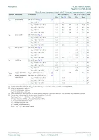 74LVCH16373ADGG-QJ Datasheet Page 8
