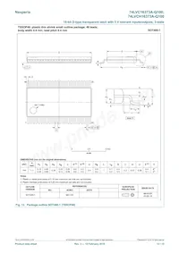 74LVCH16373ADGG-QJ數據表 頁面 12