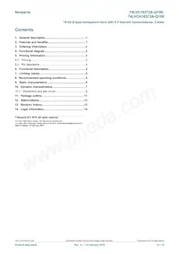 74LVCH16373ADGG-QJ Datasheet Pagina 15