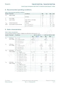 74LVCH16373ADL Datasheet Page 6