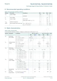 74LVCH16374ABX Datasheet Page 5