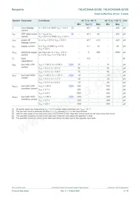 74LVCH244ADB-Q100J Datasheet Page 6