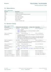 74LVCH245APW/AUJ Datasheet Pagina 14