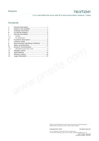 74LVT2241DB Datasheet Page 17