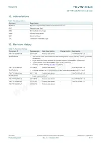 74LVTN16244BBX Datasheet Page 9