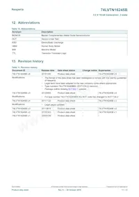 74LVTN16245BDGG Datasheet Page 11