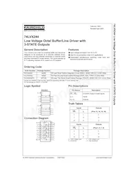 74LVX244SJ Datasheet Page 2