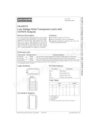 74LVX373MTC Datasheet Page 2