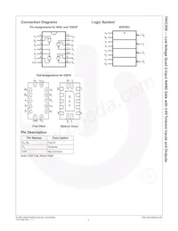74VCX00MTC Datasheet Page 3