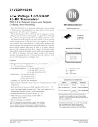 74VCXH16245DTRG Datasheet Cover