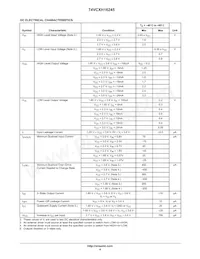 74VCXH16245DTRG Datasheet Pagina 4