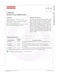 74VHC00SJ Datasheet Page 2