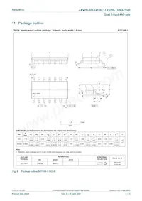 74VHC08BQ-Q100X Datasheet Page 8