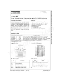 74VHC245N Datasheet Page 2