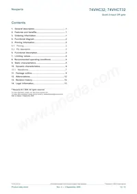 74VHC32PW Datasheet Pagina 14