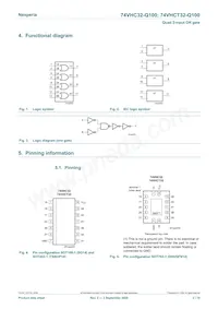 74VHC32PW-Q100J Datasheet Page 2