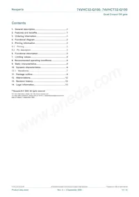 74VHC32PW-Q100J Datasheet Pagina 14