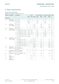 74VHC541D Datasheet Page 5