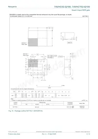 74VHCT02BQ-Q100X Datasheet Page 9