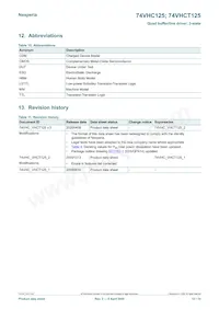 74VHCT125D Datasheet Page 12