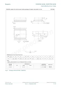 74VHCT541BQ-Q100X Datasheet Page 12