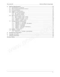 78Q2123SR/F Datasheet Page 3