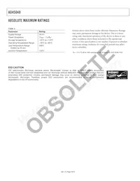 AD45048ARZ Datasheet Page 4