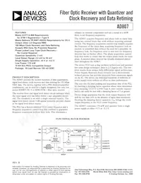 AD807A-155BRZRL7 Datasheet Cover