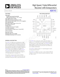 AD8143ACPZ-R2 Datasheet Copertura