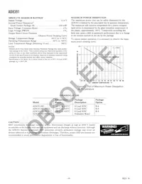 AD8391AR-REEL7 Datasheet Page 4