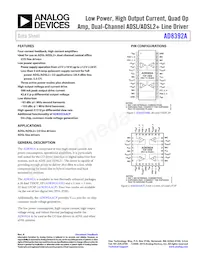 AD8392AACPZ-R2 Datenblatt Cover