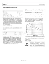 AD8392AACPZ-R2 Datasheet Page 4