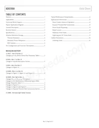AD8398ACPZ-R2 Datasheet Page 2