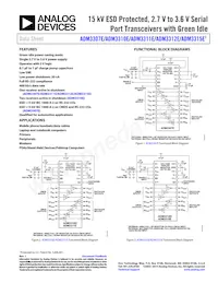 ADM3312EARU-REEL7 Datasheet Page 1