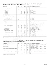 ADM5170JP-REEL Datasheet Page 2