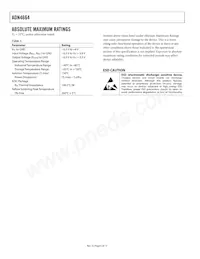 ADN4664BRZ-REEL7 Datasheet Page 6