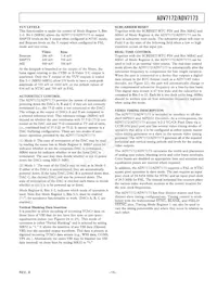 ADV7173KSTZ-REEL Datenblatt Seite 15