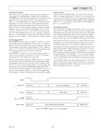 ADV7173KSTZ-REEL Datasheet Page 23