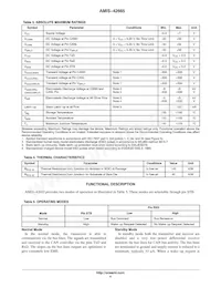 AMIS42665TJAA1G Datasheet Page 4